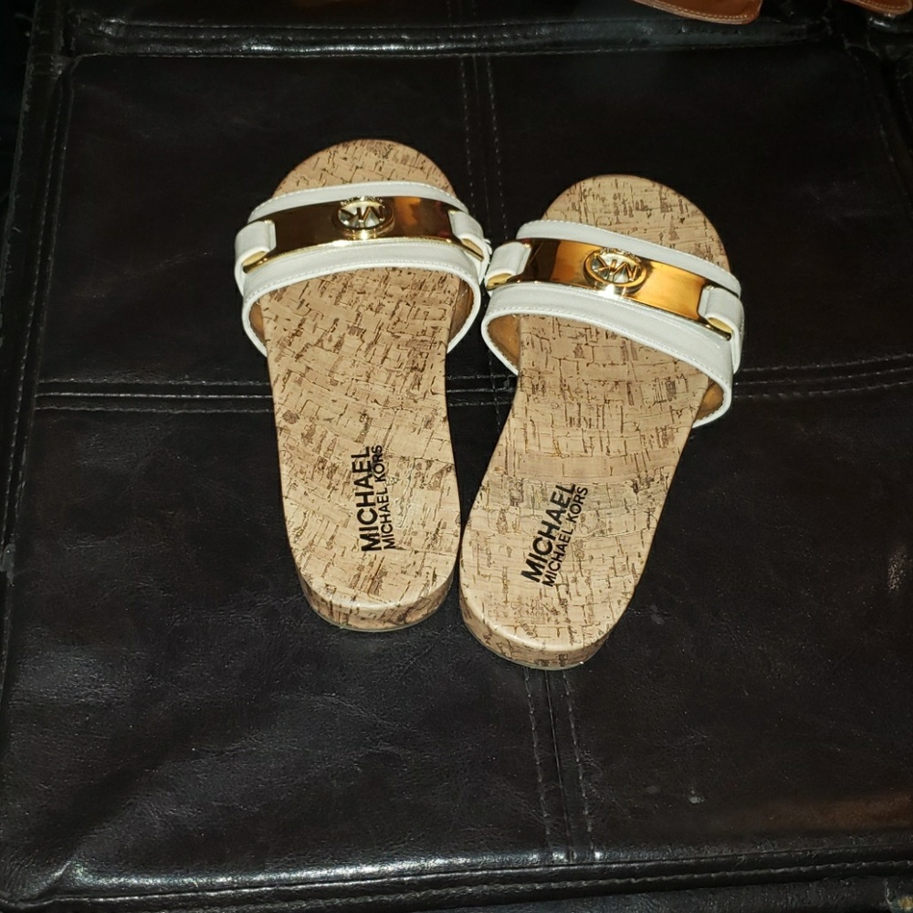 Mk girls sandals